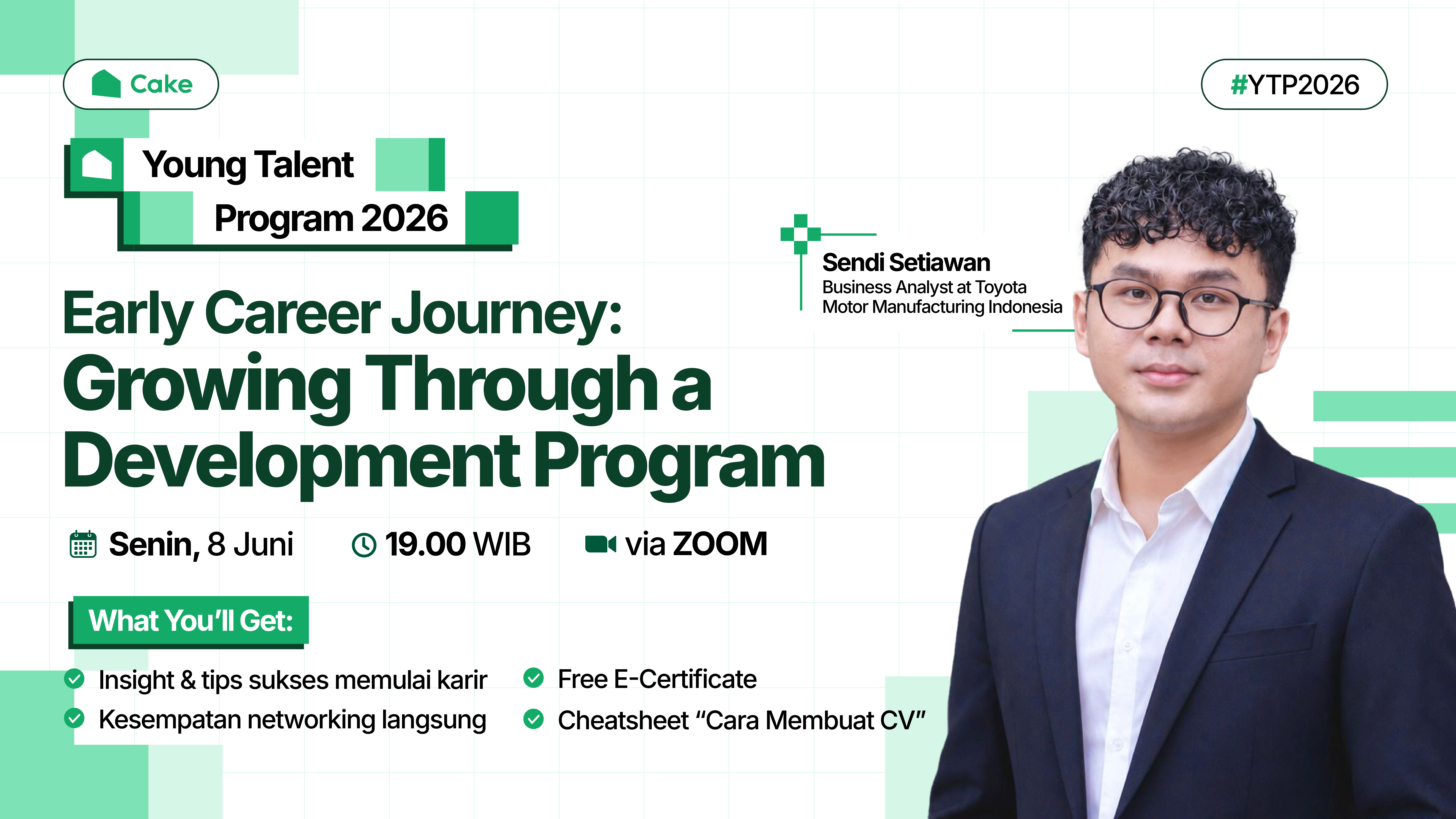 Young Talent Program Indonesia (2026) | Cake